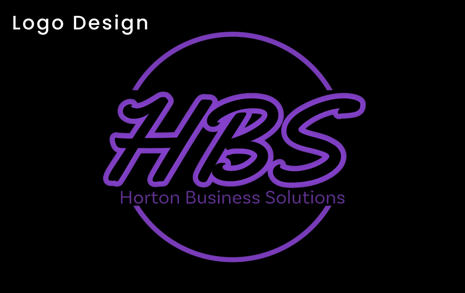 Horton Business Solutions logo board