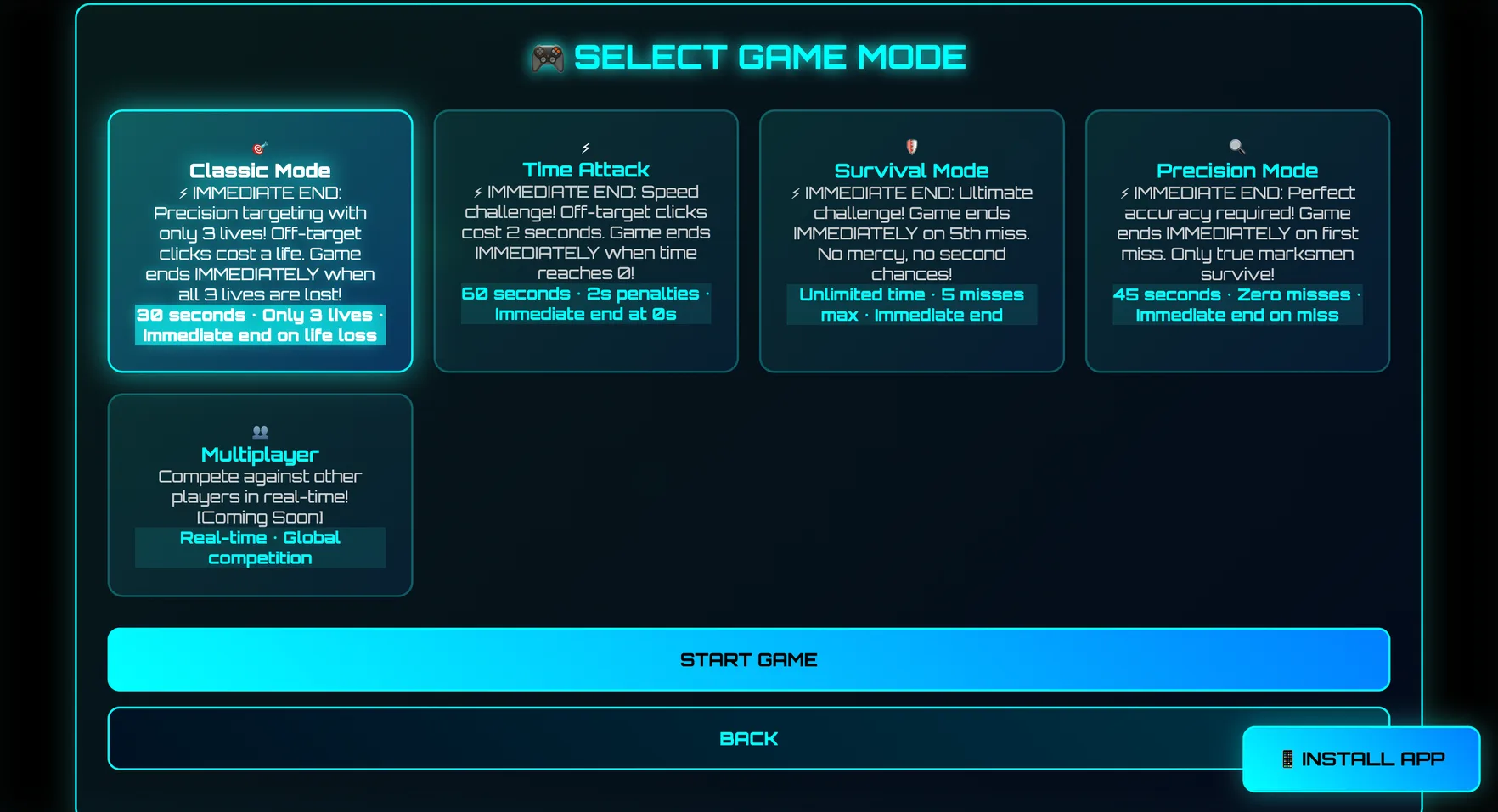 Target Nexus mission slide